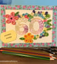 Handmade Quilling 60th Birthday Card - Image 2