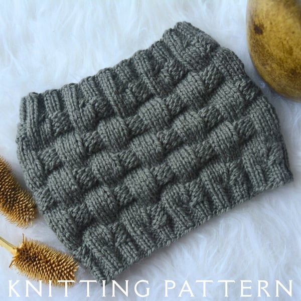 The Lisetta Cowl Knitting Pattern PDF Version By Email