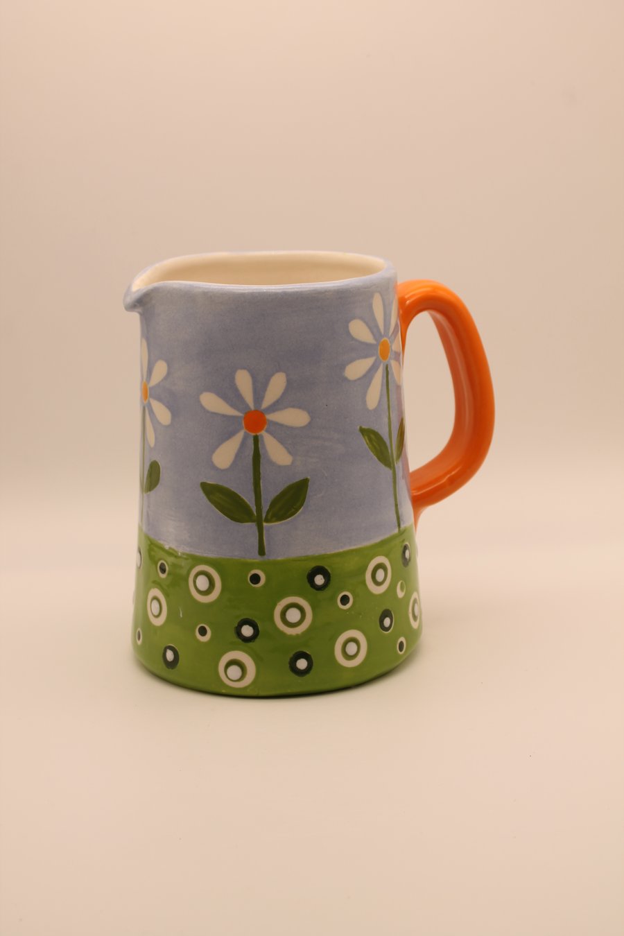 Tall Daisies Jug