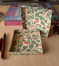 Christmas 'Holly Leaves A'- A handmade, ultra-thin, gift box - Image 3