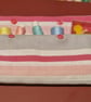 Pink, White and Grey Pencil Case