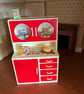 Retro style kitchen unit 