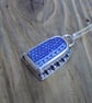 Silver Thames pottery bezel set pendant ,boho ,hippy, necklace  - Image 6