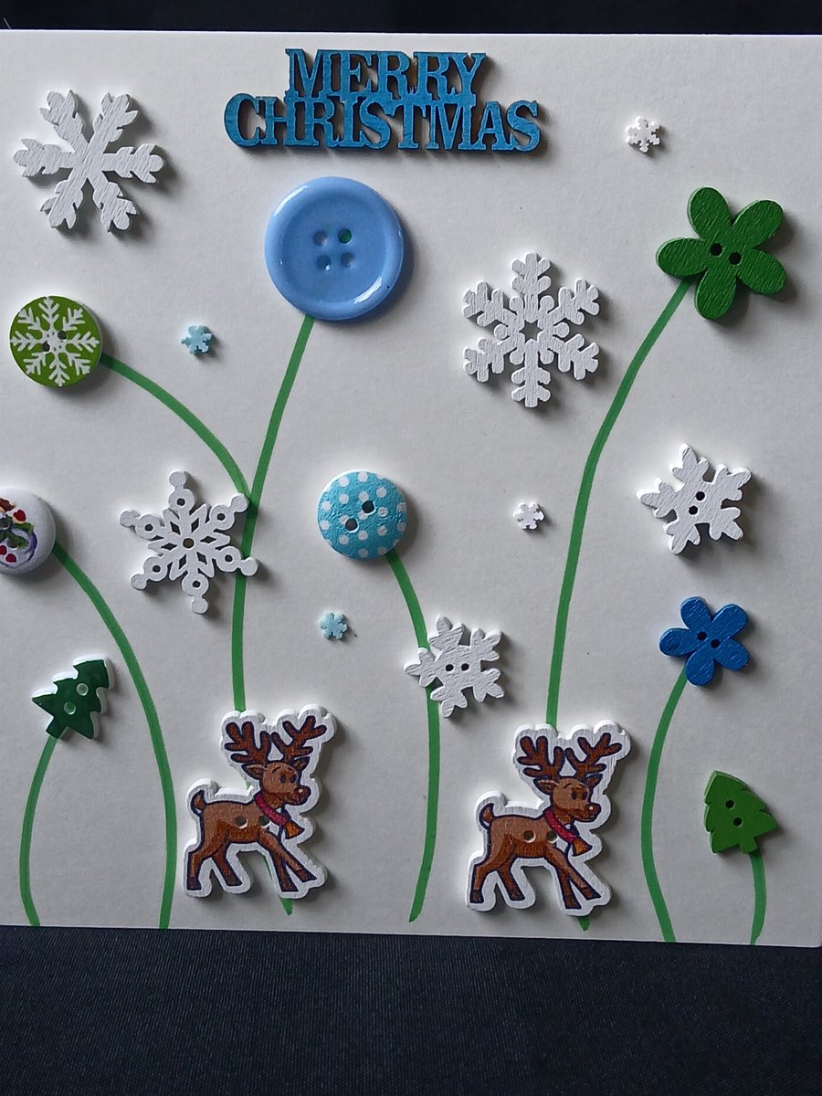 Handmade christmas card 