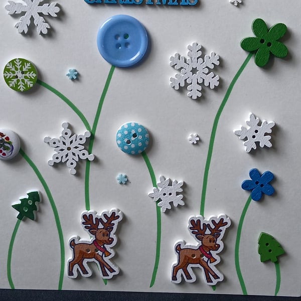 Handmade christmas card 