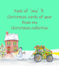 Christmas Cards - Pack of  'any' 3 Christmas Cards of your choosing