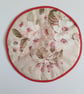Red Placemat, Table mat, quilted, patchwork, table centrepiece, home decor - Image 2