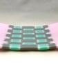 Pastel Patterned Fused Glass Platter – Unique Handmade Decorative Glass Homeware - Image 2