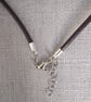 Upcycled Wood Pendant Necklace with Natural Bark Inlay Reclaimed Wood Jewellery - Image 7