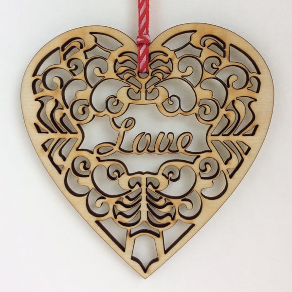 'Love' heart (medium)
