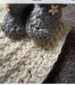 Cardigan, Bootee and Hat Set 6-9 Months - Image 6