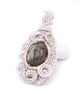 Labradorite wire wrapped pendant - Image 4
