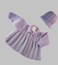 VINTAGE KNITTING PATTERN PDF Matinee Coat and Hat