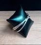 "Augment" - Sterling Silver Russian Bangle 9ct gold wraps - Made to any size  - Image 4