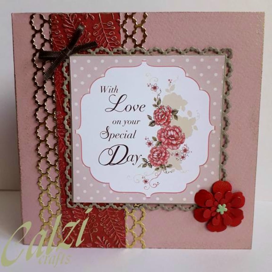 Floral Mother's Day Birthday Card