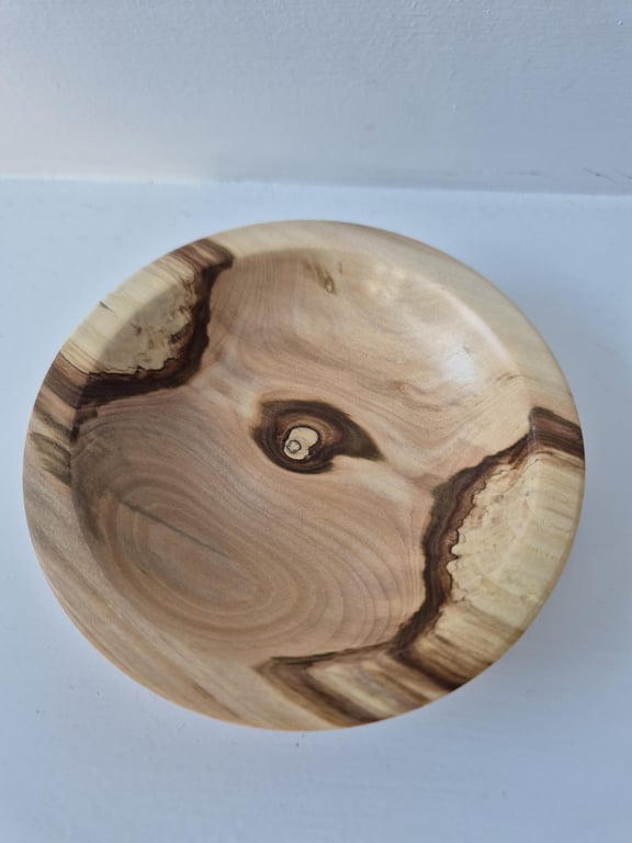 Small hand turned decorative bowl