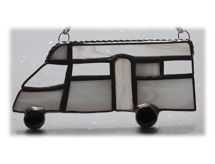 SOLD Motorhome Suncatcher Stained Glass Low Profile Coachbuilt