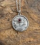 Viking Ship Coin Pendant with Garnet - Image 5