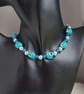 Gorgeous Blue Skull Choker Necklace. - Image 2