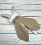 Spun Cotton Winter Moth Art Doll Taupe - Image 8