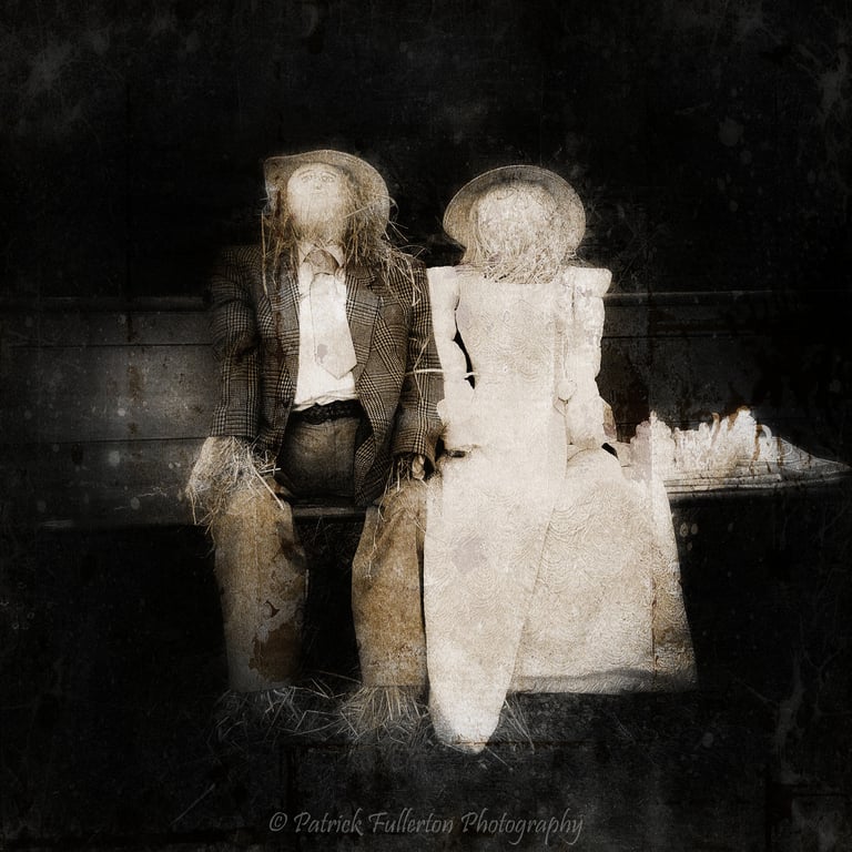 Happy Couple, West Kilbride Scarecrow festival 2021