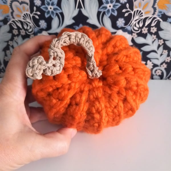 Handmade Ornamental Pumpkin pefect decor for Autumn and Halloween