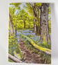 Bluebell Wood card - Image 2