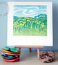 Sintra Trees LINO PRINT PORTUGAL LANDSCAPE - Image 2