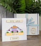 Get Well Soon Card With Removable Wooden Cottage Gift