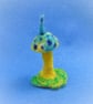 Fairy Mushroom Ornament, Felted Mushroom Decoration, Wonderland Toadstool,  - Image 8