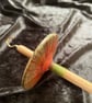 Drop spindle handturned in wood - Image 2