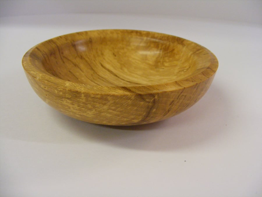 Spalted beech bowl