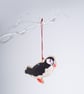 Puffin Wooden Hanging Decoration - Image 1