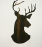 Free Postage - Screen Printed Stag - Image 3