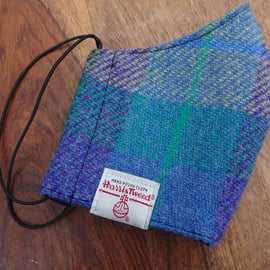 Harris Tweed Face Mask size MEDIUM