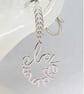 Sterling Silver “Love You More” Handbag Charm, with a Chainmaille Chain, Keyring - Image 8