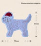 Cockapoo Christmas Tree Decoration - Embroidered Dog Ornament - Image 3