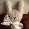 Sweet little Nell mohair Easter bunny rabbit