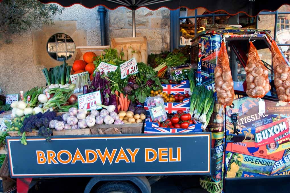 Broadway Deli Cotswolds Worcestershire England UK Photograph Print