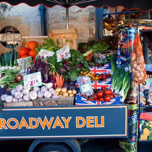 Broadway Deli Cotswolds Worcestershire England UK Photograph Print