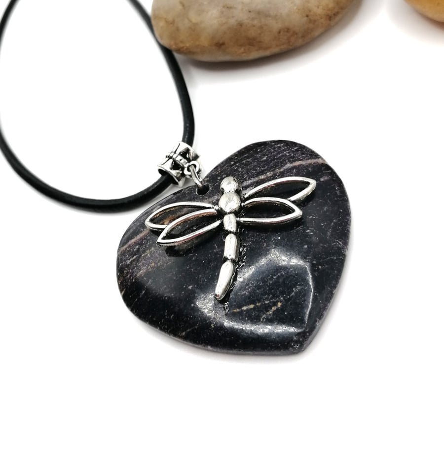 Dragonfly Agate Necklace