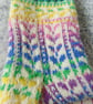 Hand Knitted Ladies' Socks, Patterned Pastel Socks, Beautiful Footwear - Image 7
