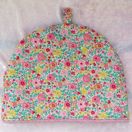 Tea Cosy, medium tea cosy,  to fit a 2 - 3 cup teapot, Liberty cotton