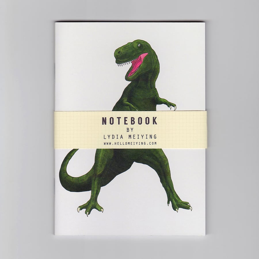 A6 Mini Notebook - T Rex