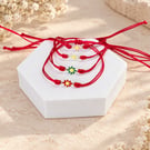Stainless Steel Red String Good Luck Bracelet