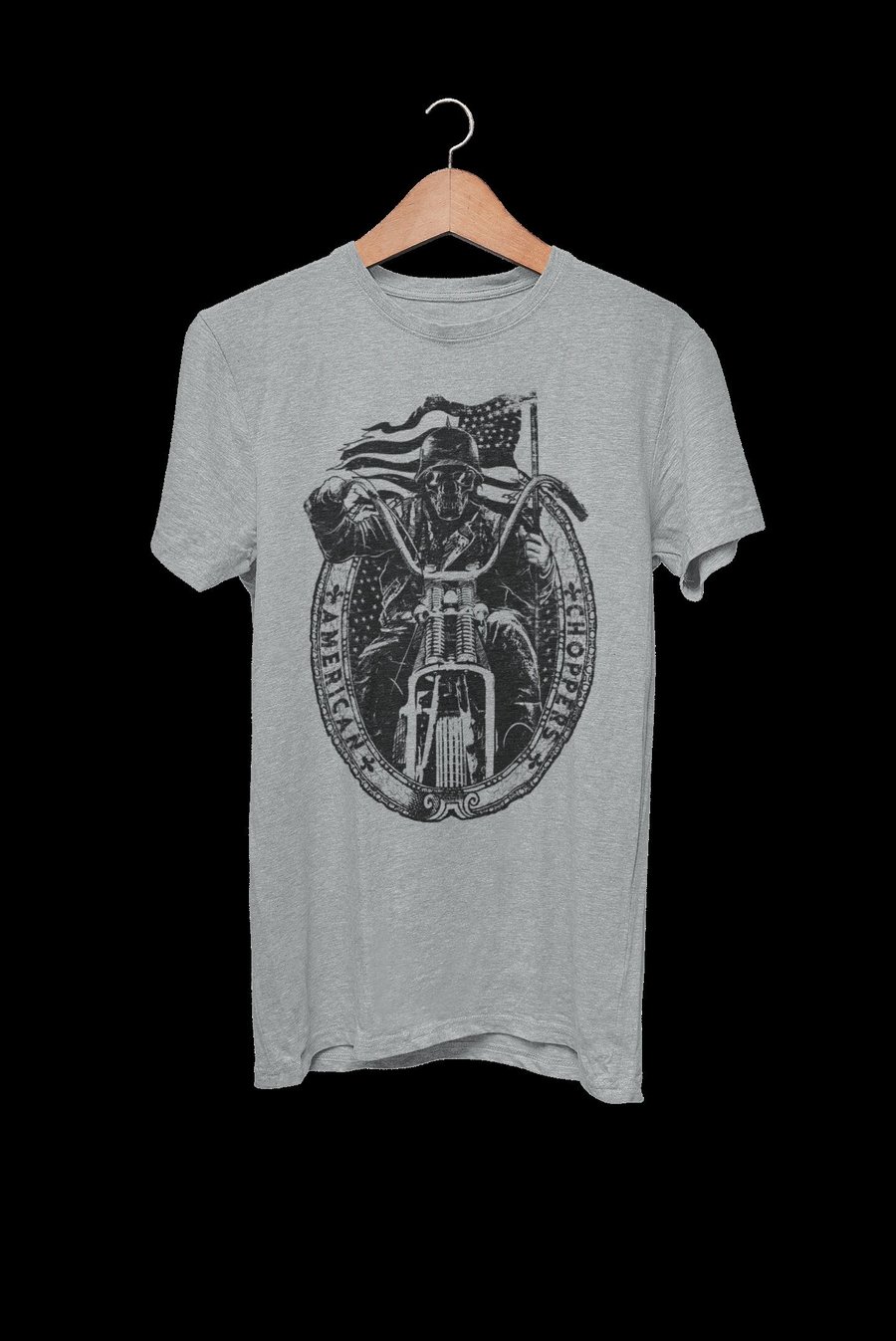 American Choppers Retro Style Motorcycle T Shirt Folksy