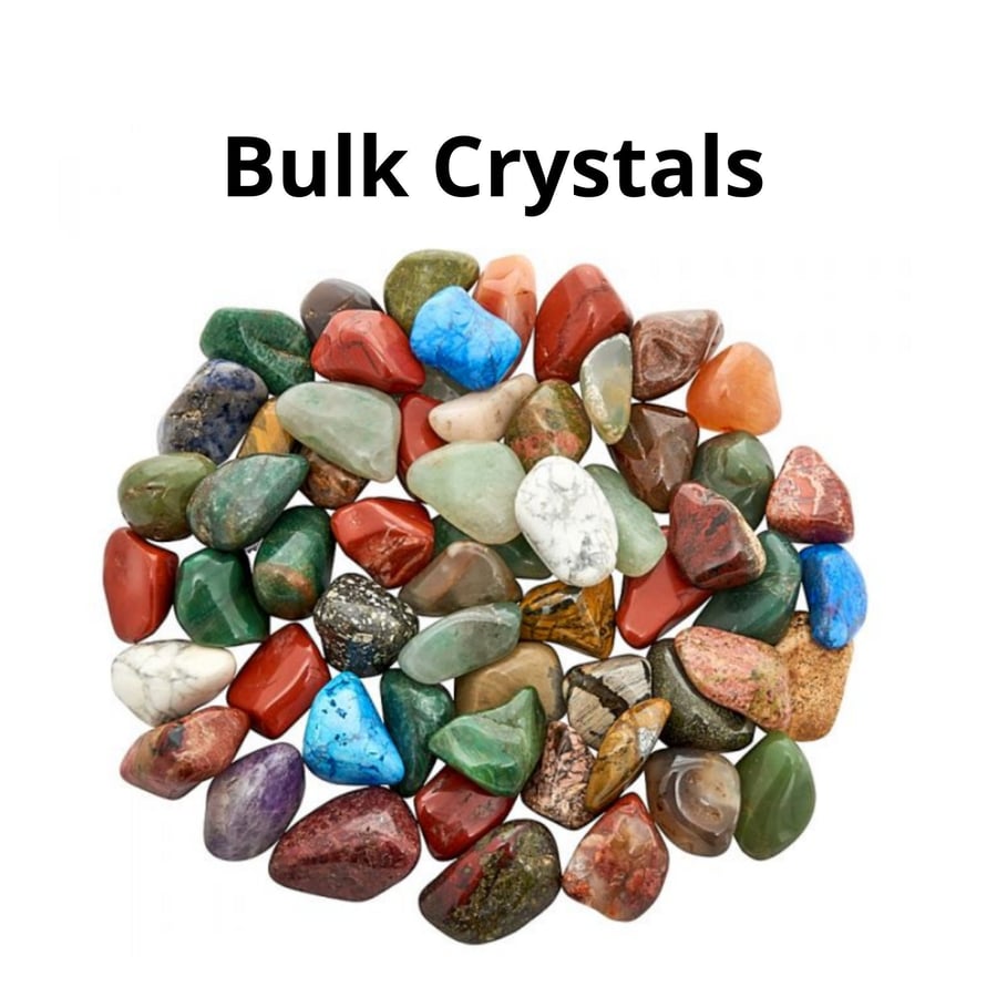 WHOLESALE CRYSTALS UK, Bulk, For Jewelry, Pendants, Crystal Lot, Crystals Small