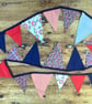 London bunting, Underground and street signs with Union Jack, London tube signs - Image 3