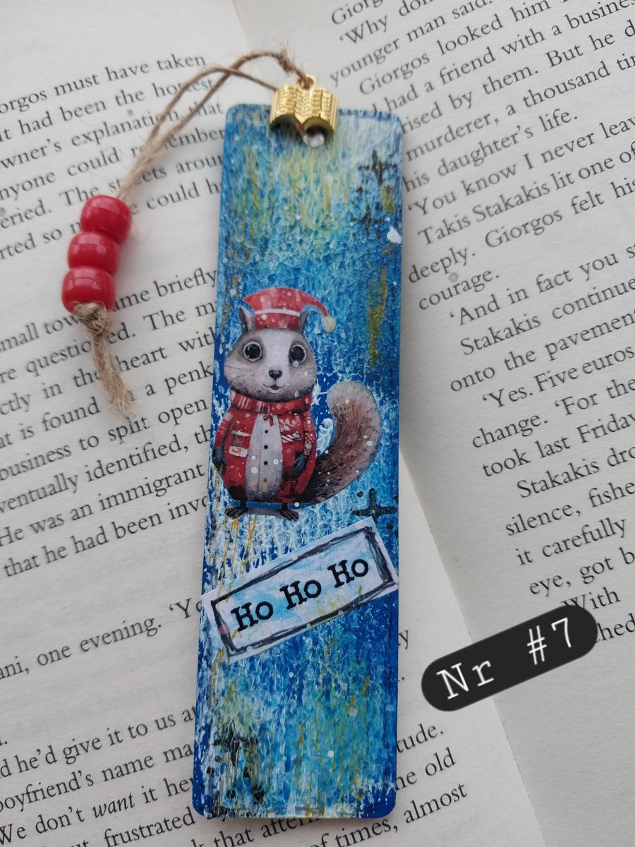 Ho Ho Ho Christmas Bookmark