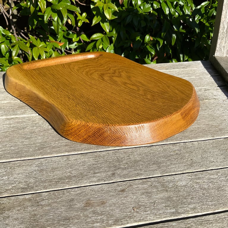 Handcrafted Oak Wood Cheese - Charcuterie Board 